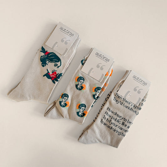 Calcetines Literarios (1 par)