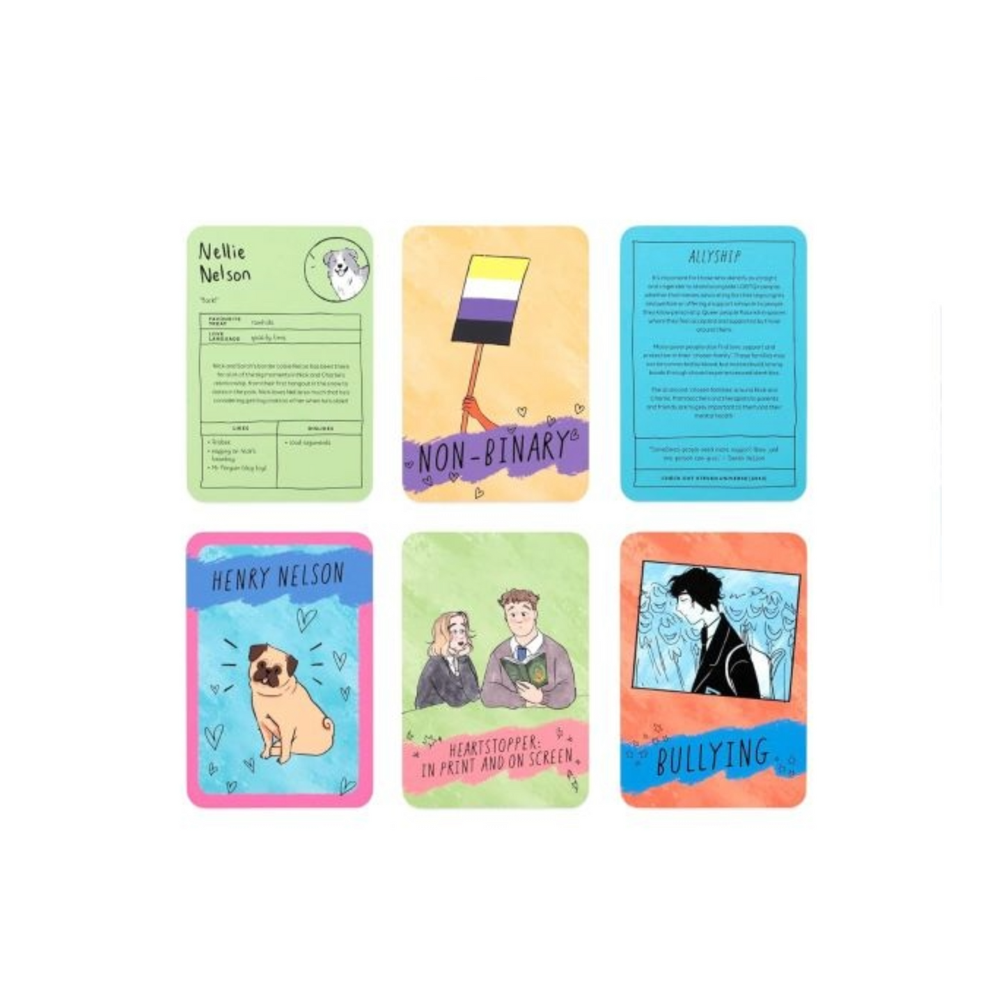 Cartas de Heartstopper