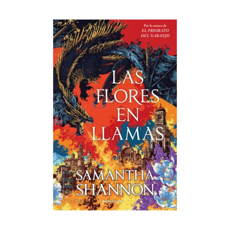 Las flores en llamas