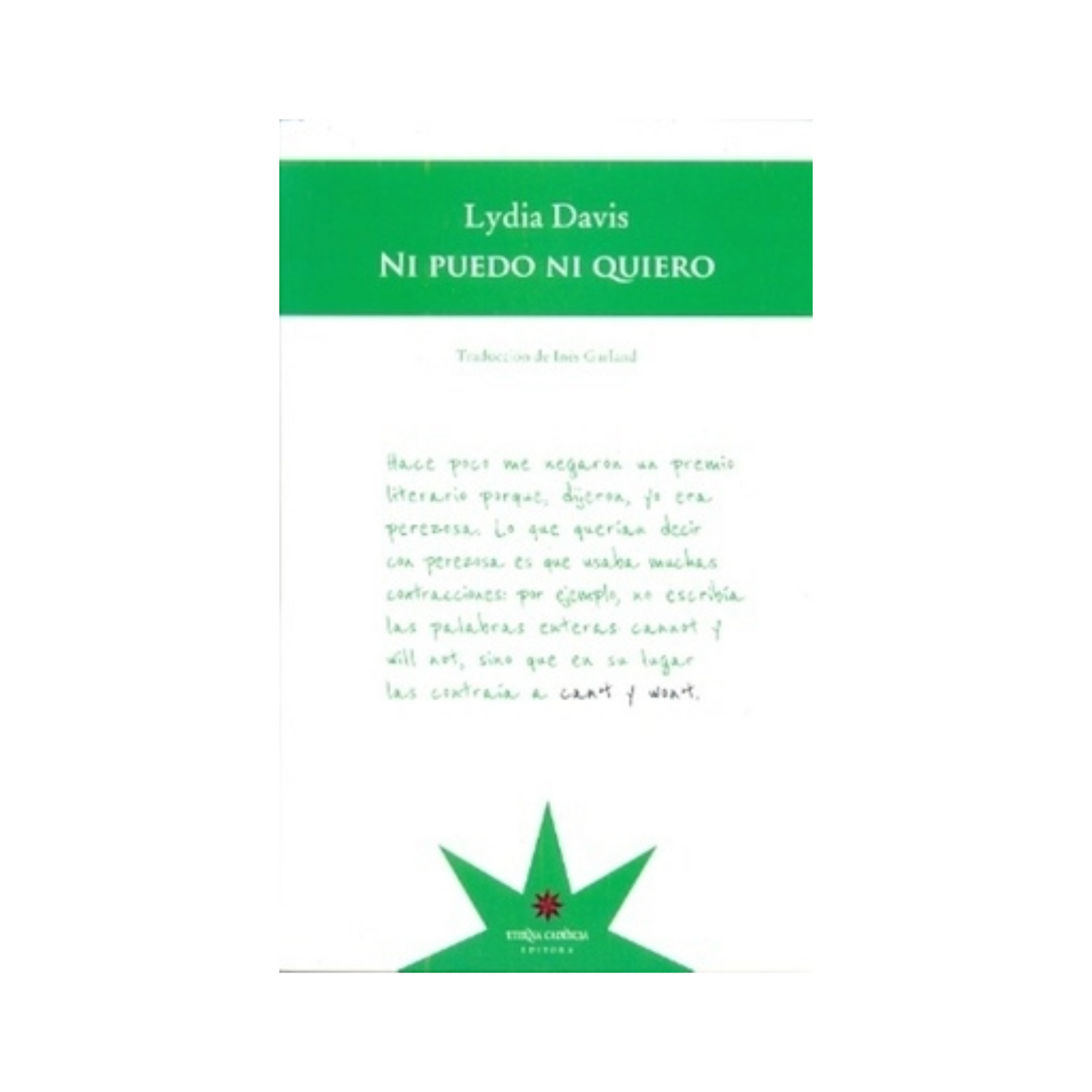 Ni puedo ni quiero