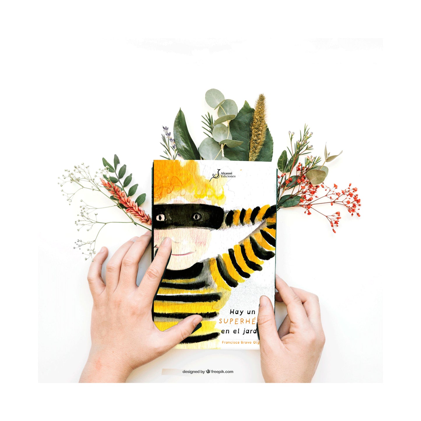 Hay un super héroe en el jardín