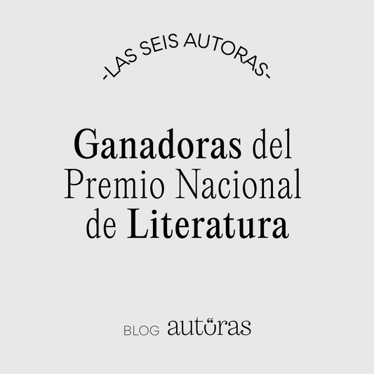 Las seis autoras, ganadoras del Premio Nacional de Literatura