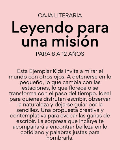 Leyendo para una misión