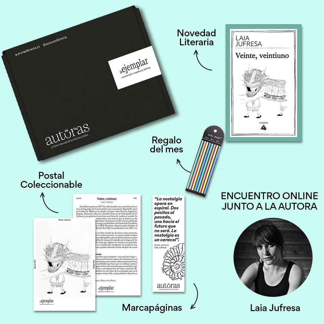 Ejemplar #36 - Veinte, veintiuno de Laia Jufresa
