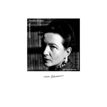 Polera Simone de Beauvoir