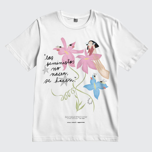 Colección poleras 8M - bell hooks x Cafeconmiel