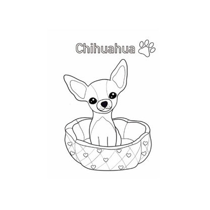 Cachorritos para colorear