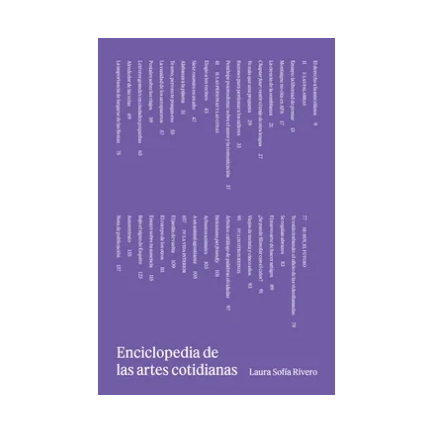 Enciclopedia de las artes cotidianas