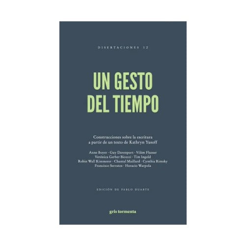 Un gesto del tiempo