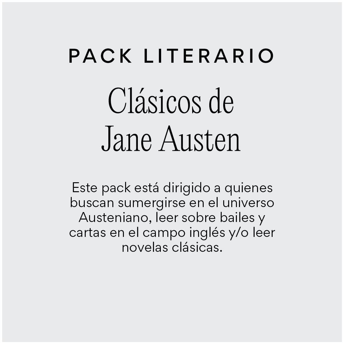 Clásicos de Jane Austen