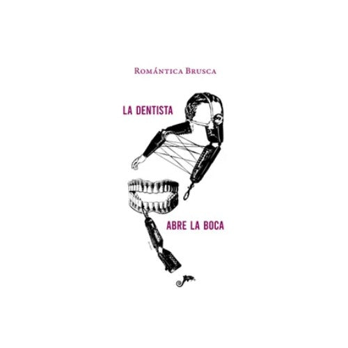 La dentista abre la boca