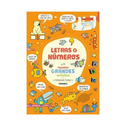 Letras y números de los pequeños