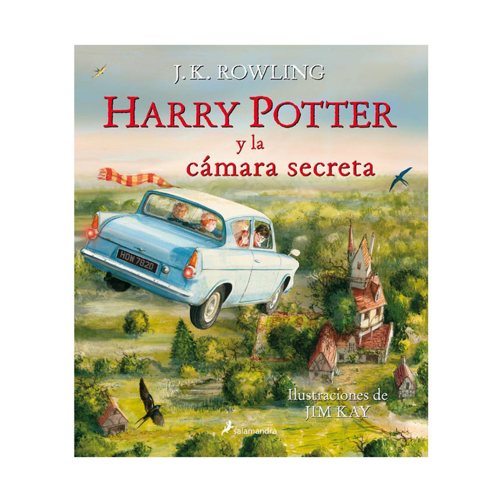 Harry Potter y la cámara secreta (Ilustrado)